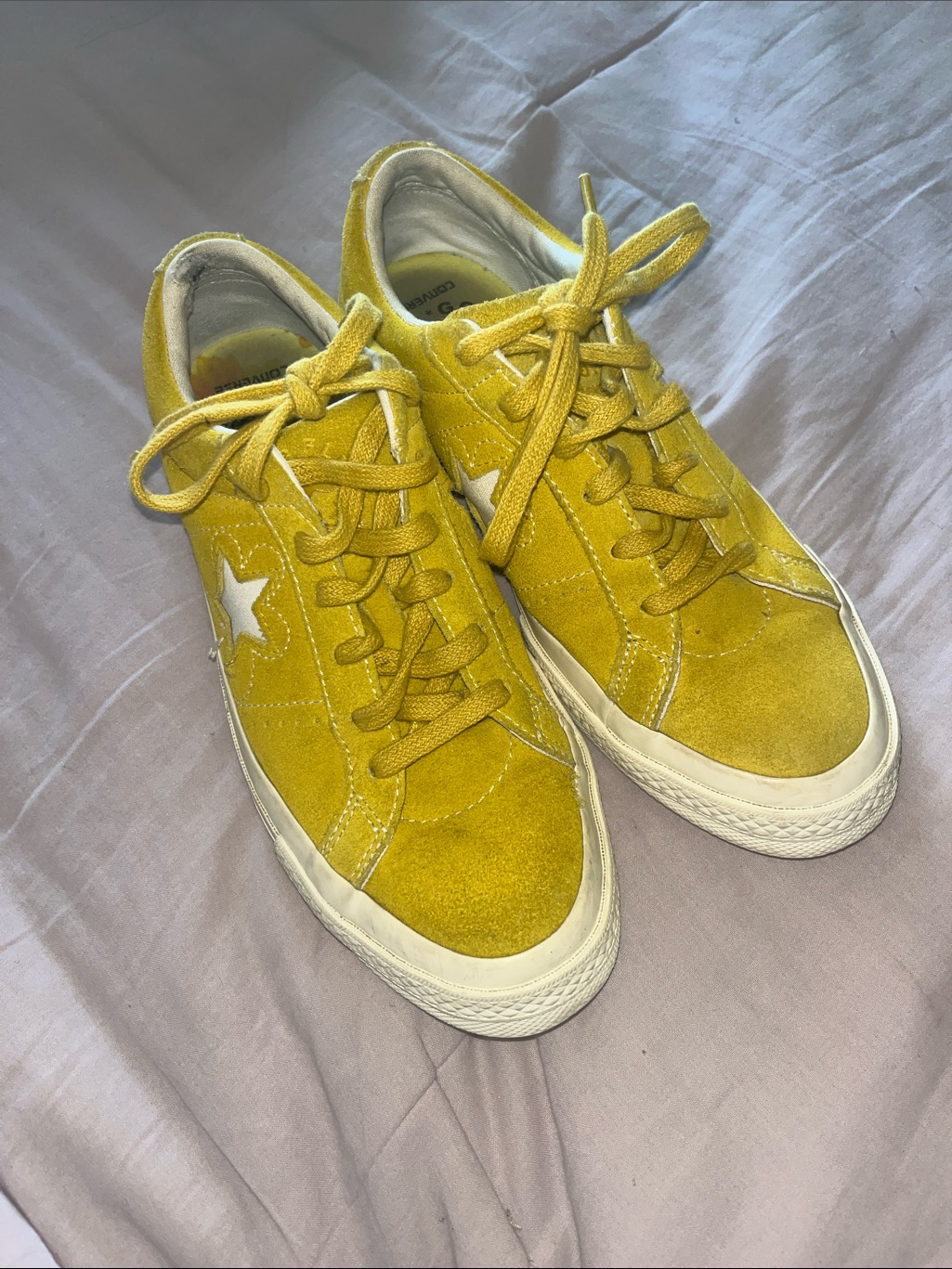 Converse X Golf Le Fleur Suede Yellow